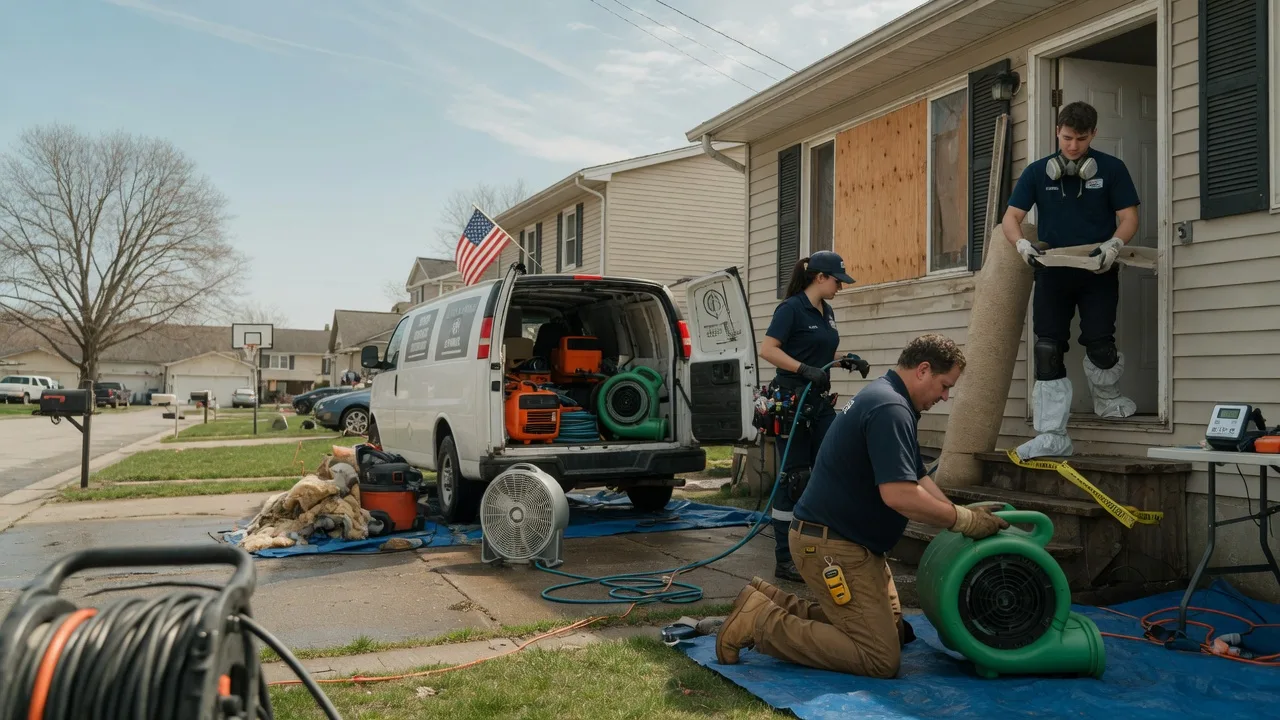 Water Damage Restoration in Lesage, WV near me